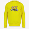 Moschino Kinder Unisex-Pullover Gelb