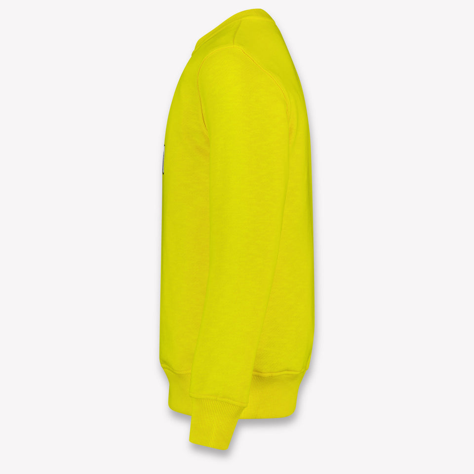 Moschino niños Unisex suéter en Amarillo