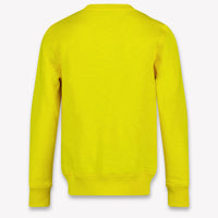 Moschino Kinder Unisex-Pullover Gelb