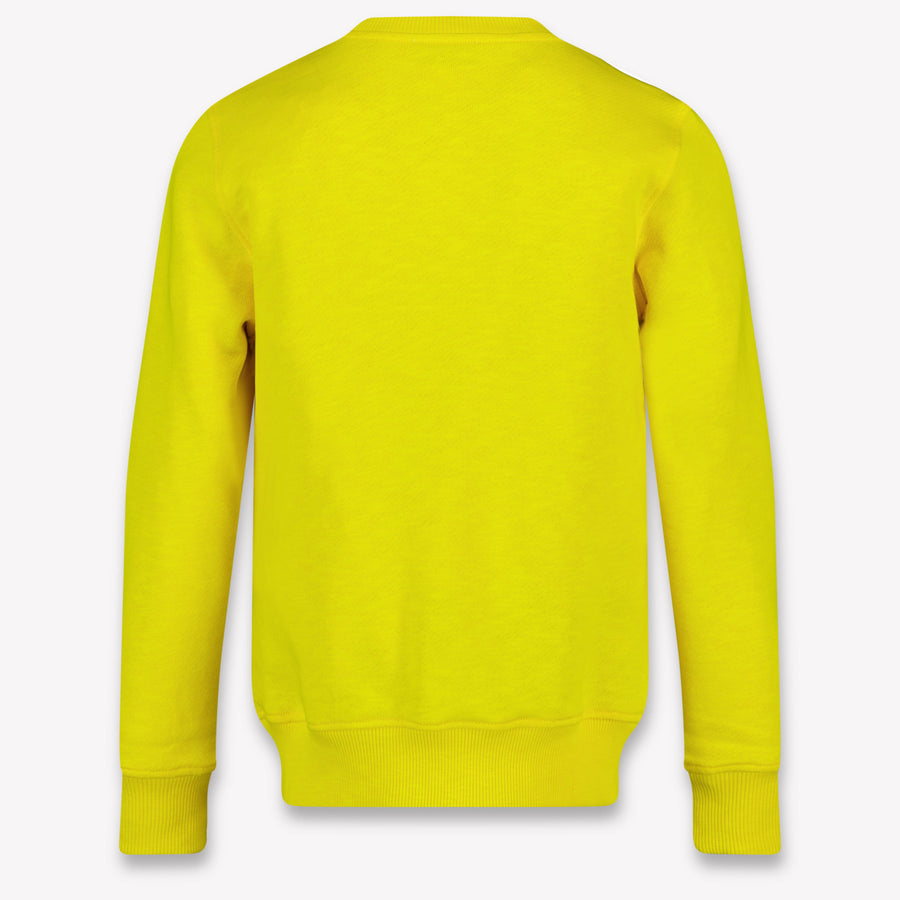 Moschino Kinder Unisex-Pullover Gelb