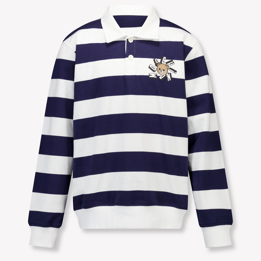 Moschino Bambini Ragazzi Maglione dentro Navy