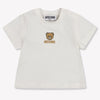 Moschino Bambino Unisex Maglietta dentro Off White