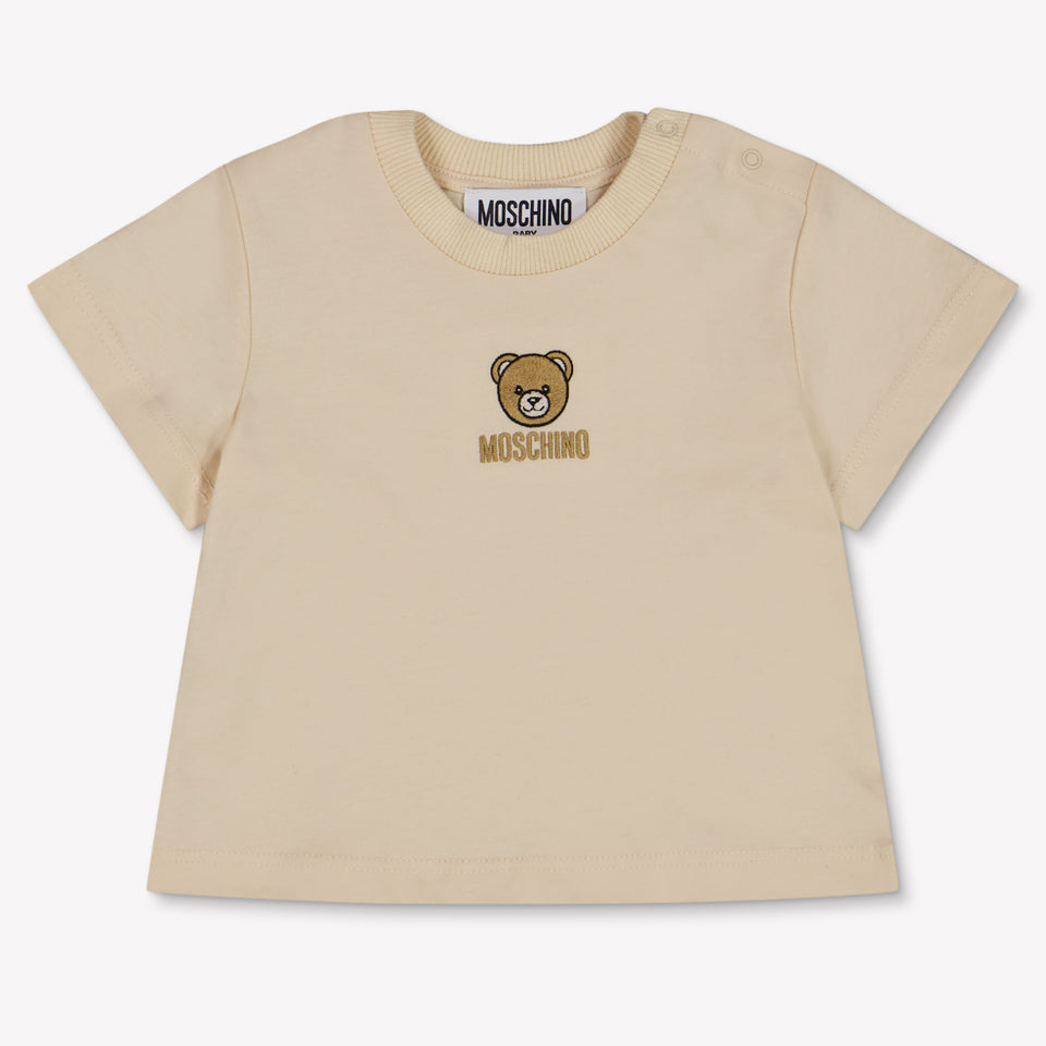Moschino Bambino Unisex Maglietta dentro Beige
