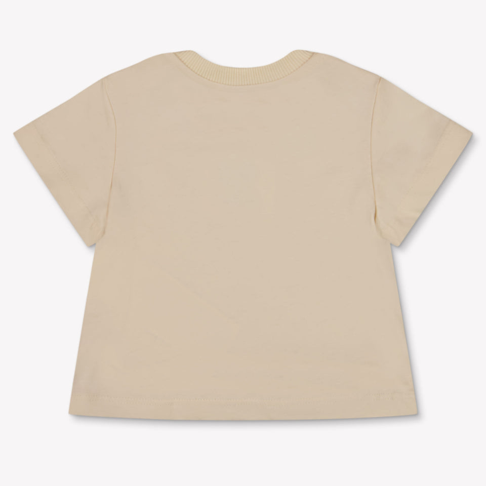 Moschino Bambino Unisex Maglietta dentro Beige