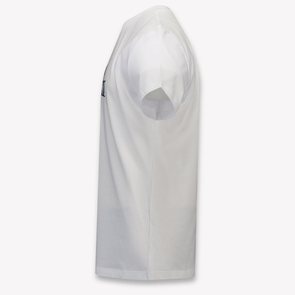 Moschino Kids Unisex T-Shirt In White