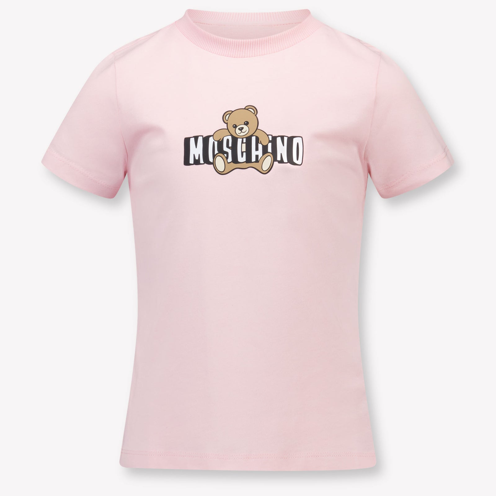 Moschino Kids Unisex T-Shirt In Light Pink