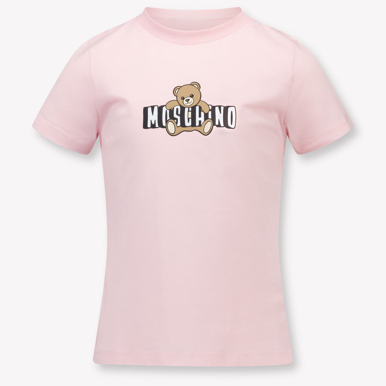 Moschino Kinder Unisex T-Shirt In Hellrosa