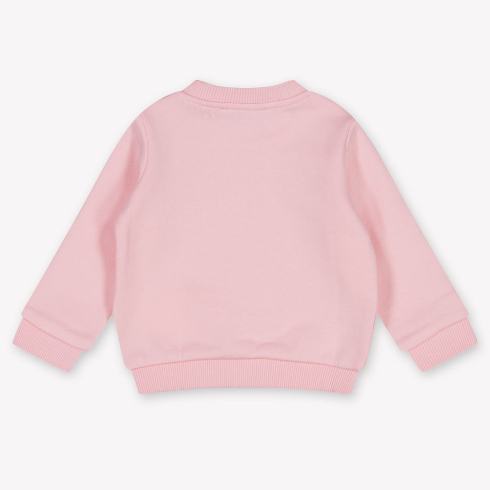 Moschino Baby Unisex Sweater In Light Pink