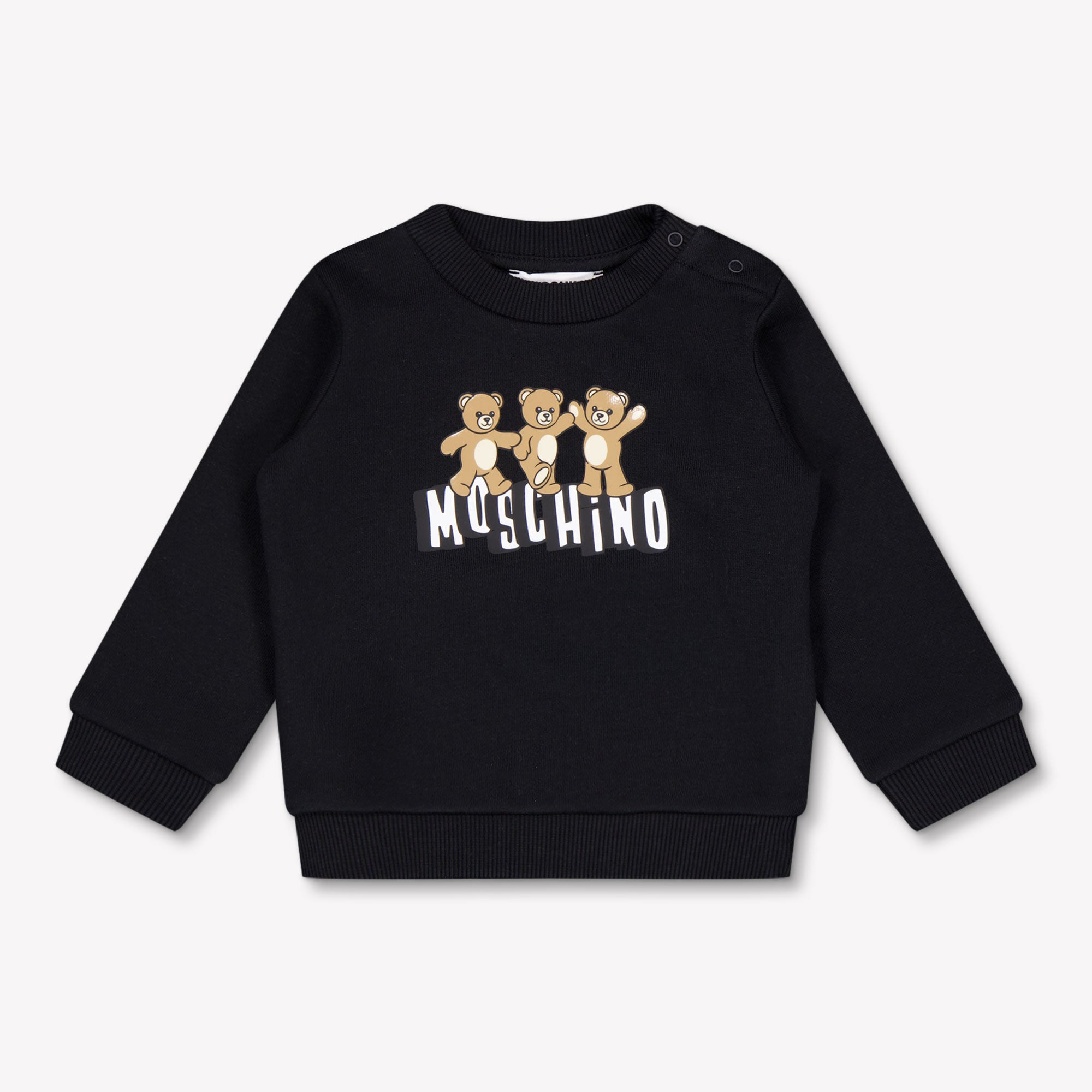 Moschino Bébé Unisexe Pull en Noir