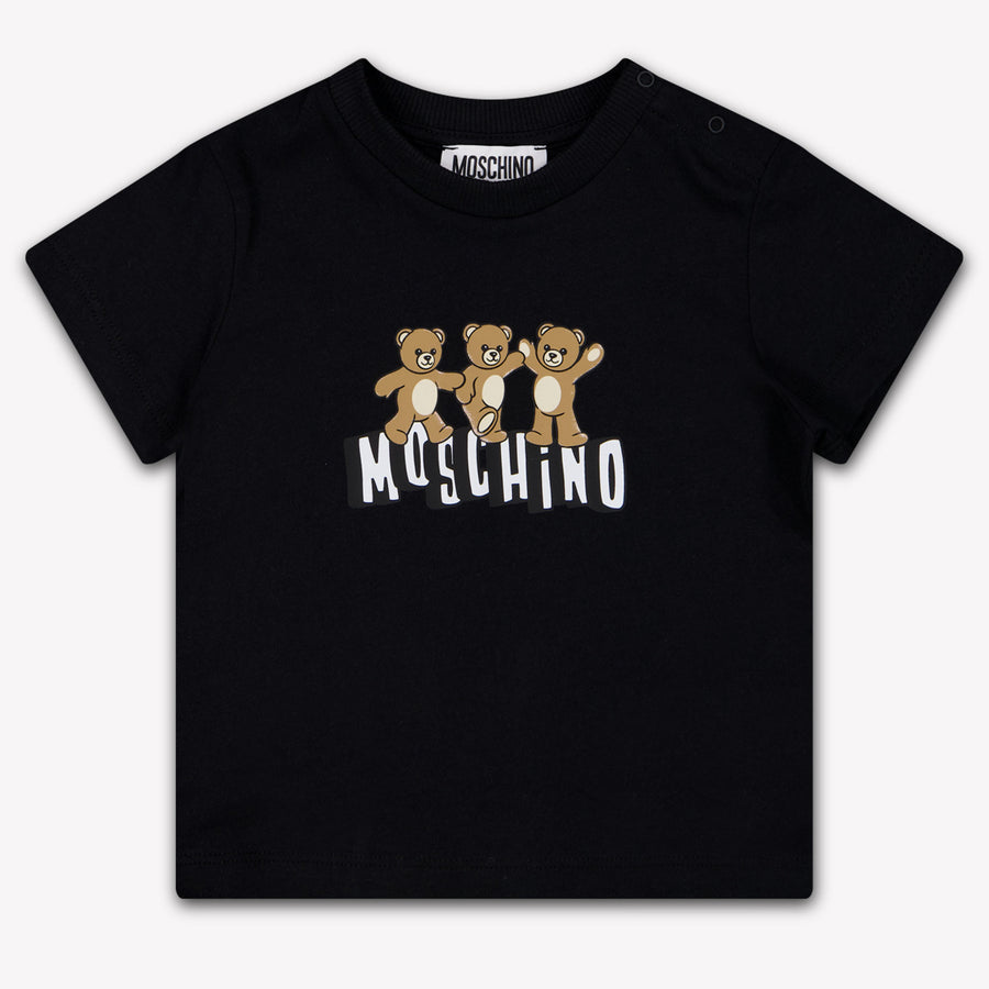 Moschino Baby Jungen T-Shirt In Schwarz