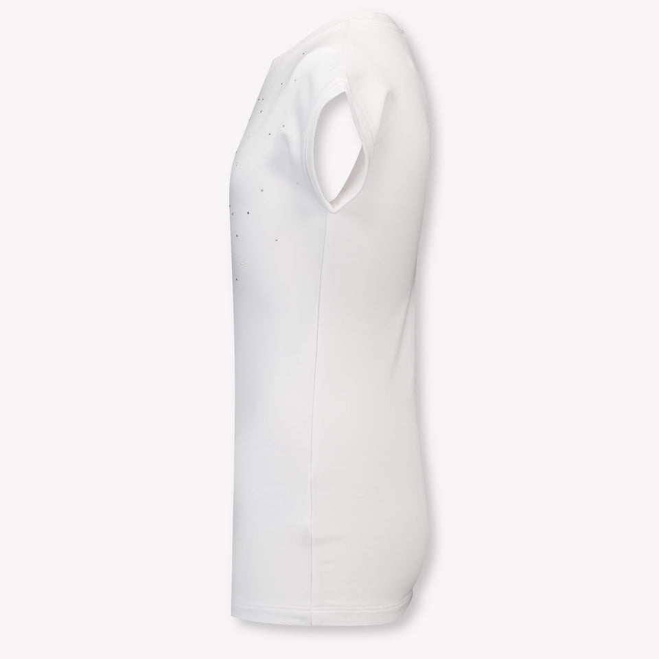 Moschino Kids Girls Dress In White