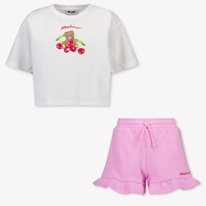 Moschino Kinder Mädchen Einsetzen Weiß