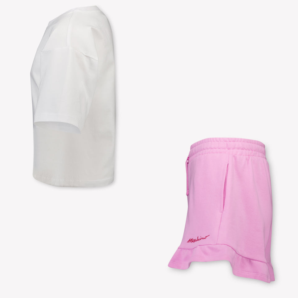 Moschino Kinder Mädchen Einsetzen Weiß