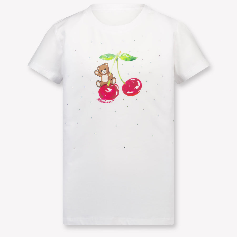 Moschino Mädchen T-Shirt in Weiß
