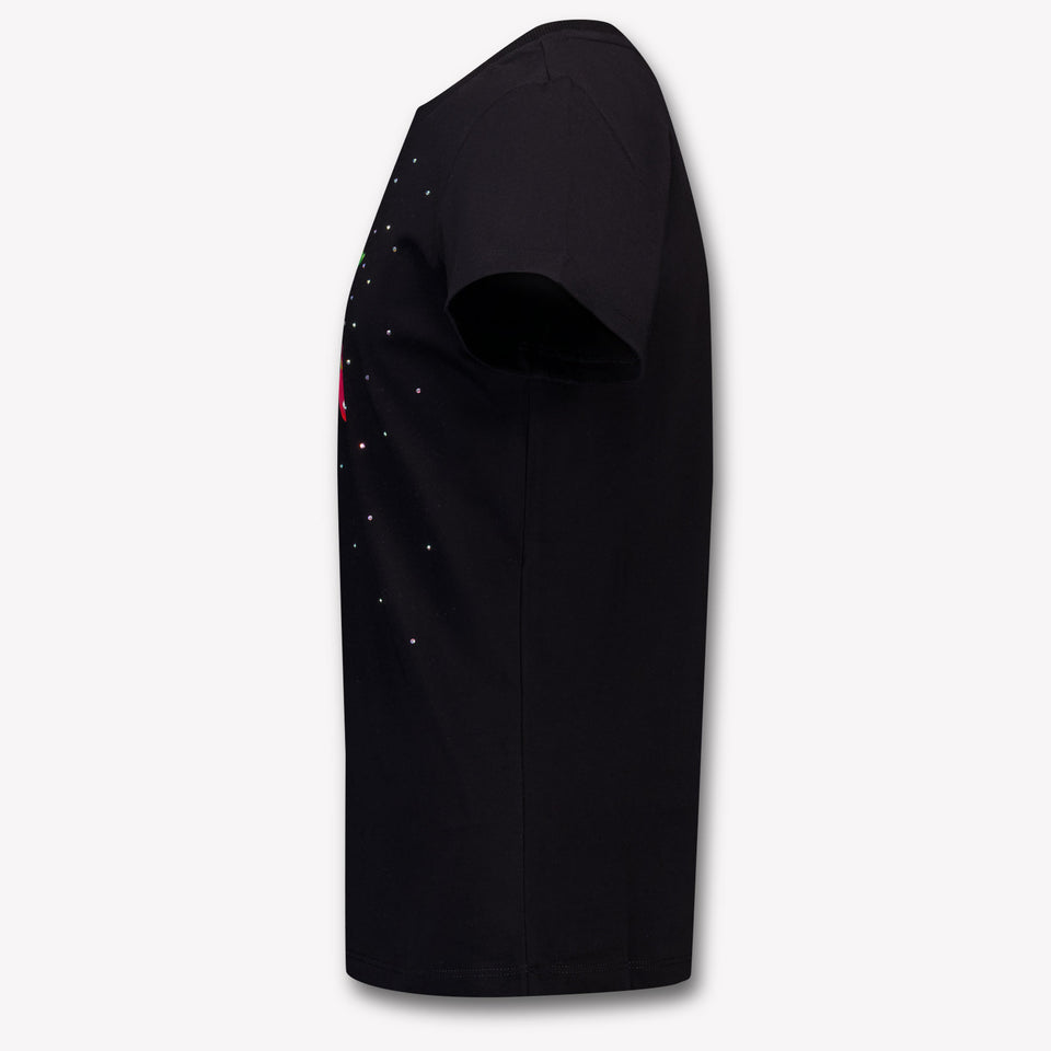 Moschino Kinder Meisjes T-Shirt In Zwart