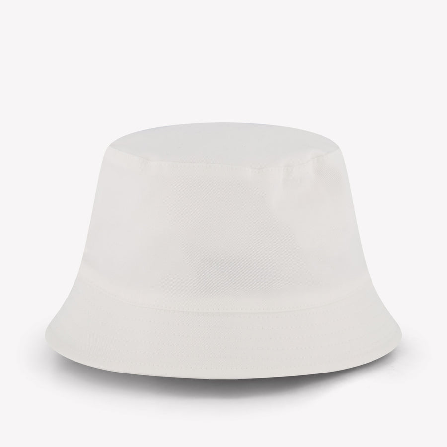 Moschino Baby Unisex Hat In White