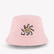 Moschino Bambino Unisex Cappello dentro Rosa Chiaro
