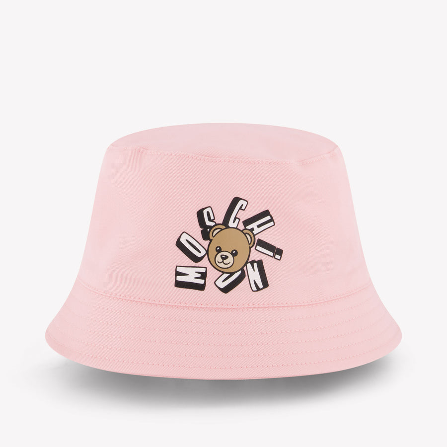 Moschino Baby-Unisex-Mütze Hellrosa