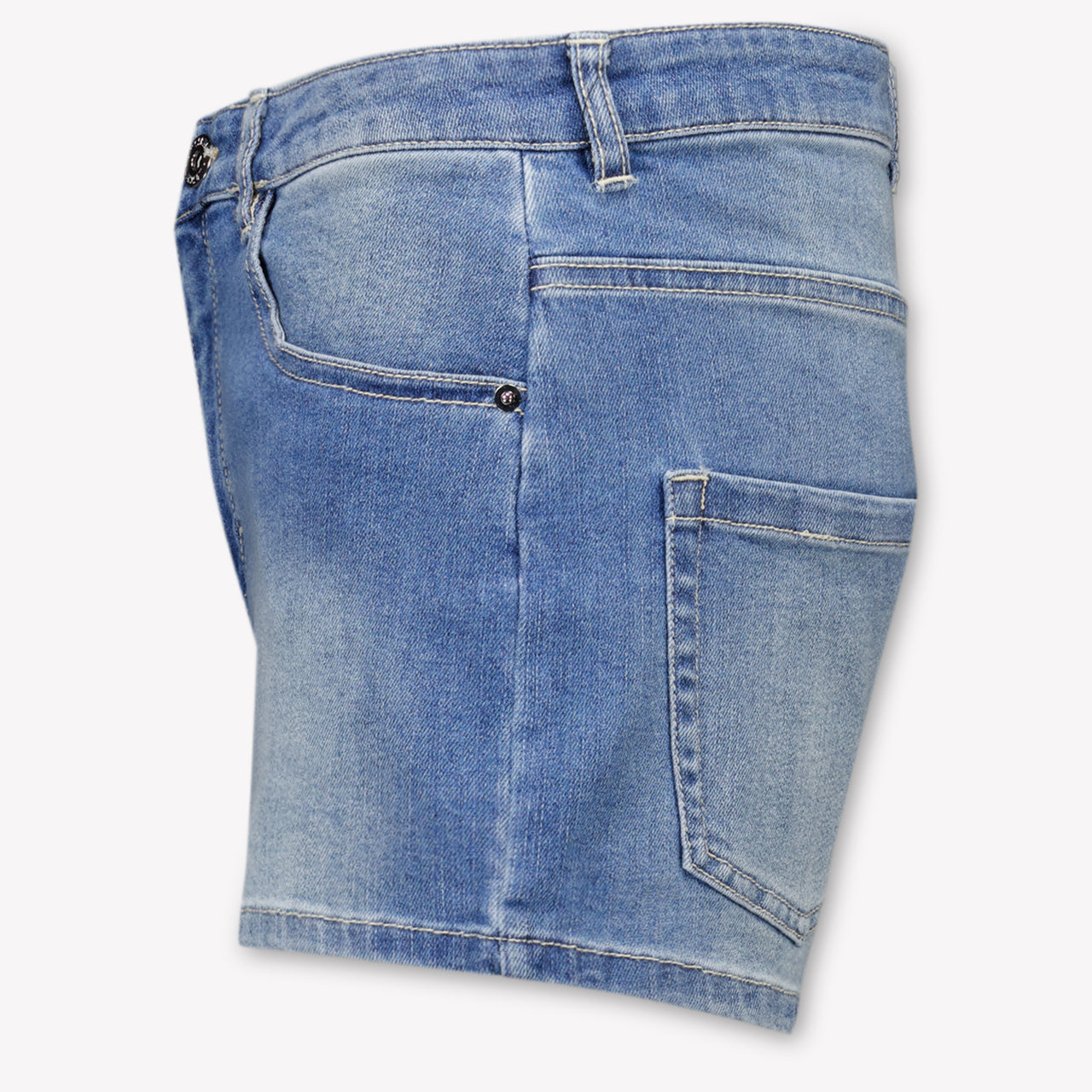Moschino Kinder Mädchen Shorts rein Jeans