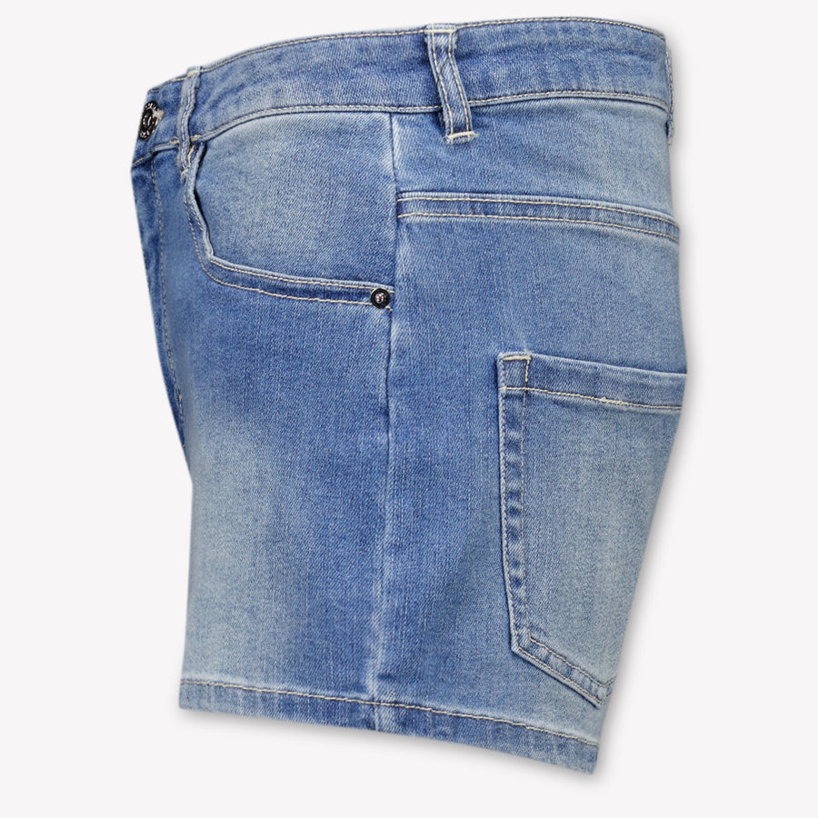 Moschino Kinder Mädchen Shorts rein Jeans