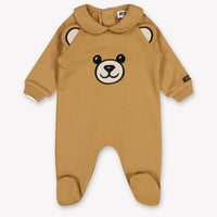 Moschino Baby Unisex Strampler in Beige