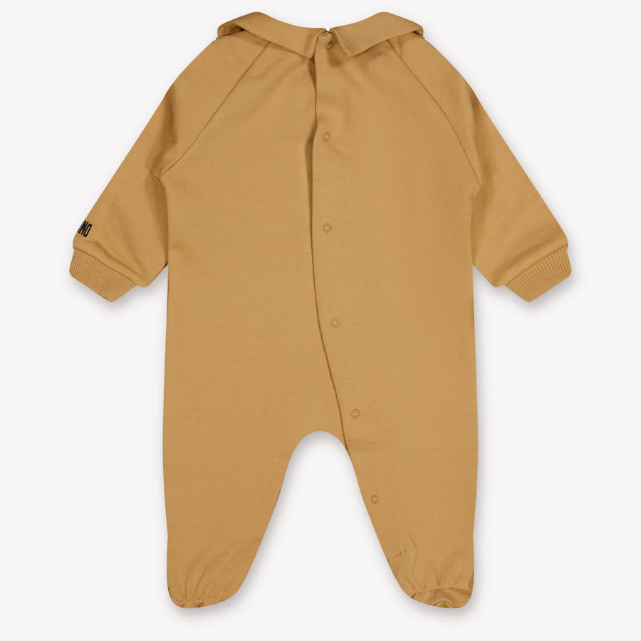 Moschino Baby Unisex Strampler in Beige