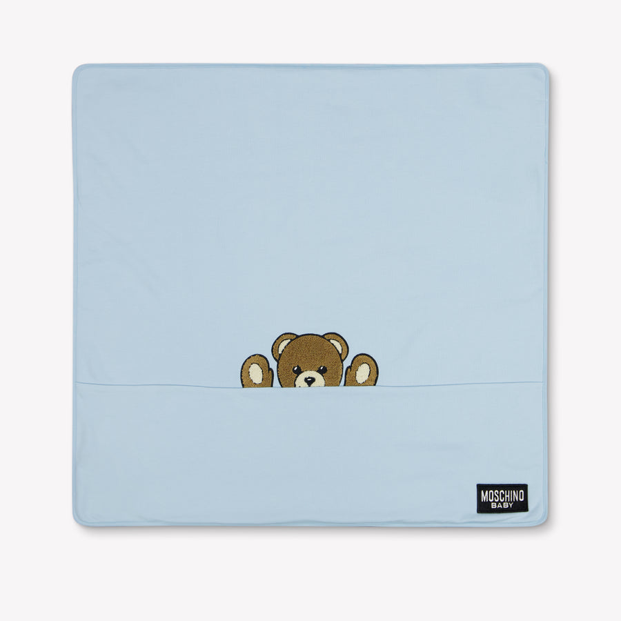 Moschino Bébé Unisexe Accessoire entrant Bleu Clair