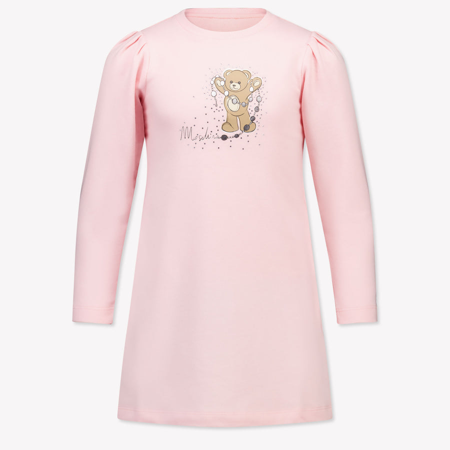 Moschino Enfants Filles Habillez-vous Rose Léger