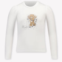Moschino Mädchen T-Shirt in Weiß