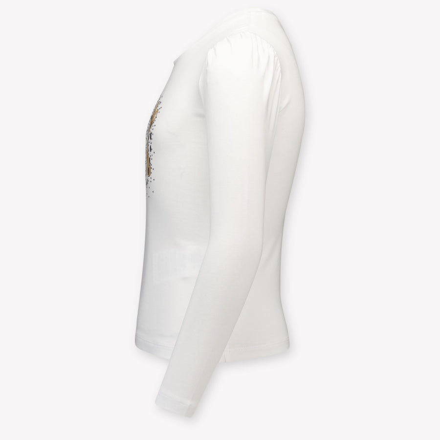 Moschino Mädchen T-Shirt in Weiß