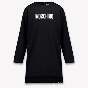 Moschino Bambini Ragazze Vestirsi Nero