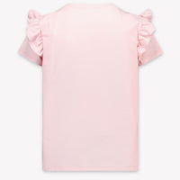 Moschino Mädchen T-Shirt in Hellrosa