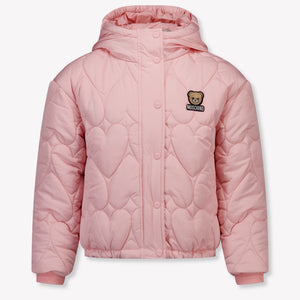 Moschino Kinder Mädchen Wintermäntel In Hellrosa