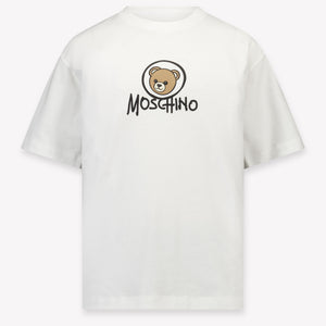 Moschino niños Chicos Camiseta adentro Blanco