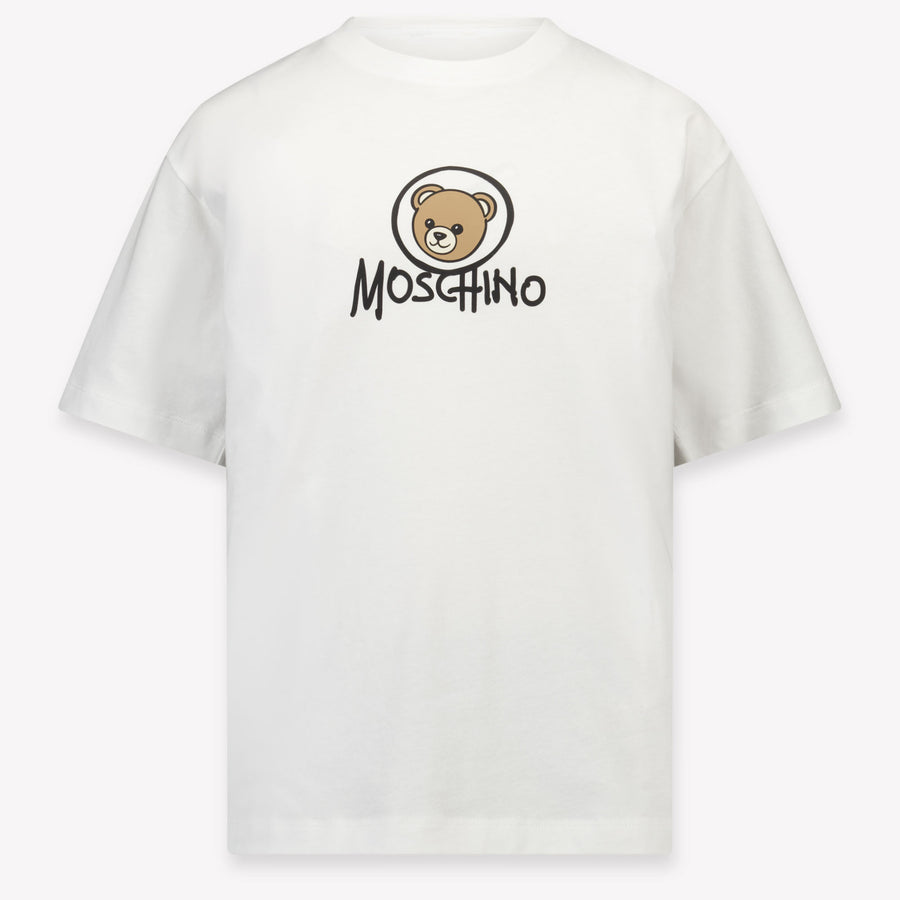 Moschino niños Chicos Camiseta adentro Blanco