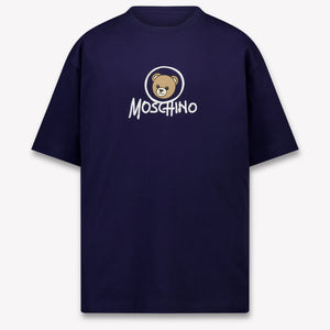 Moschino niños Chicos Camiseta adentro Navy