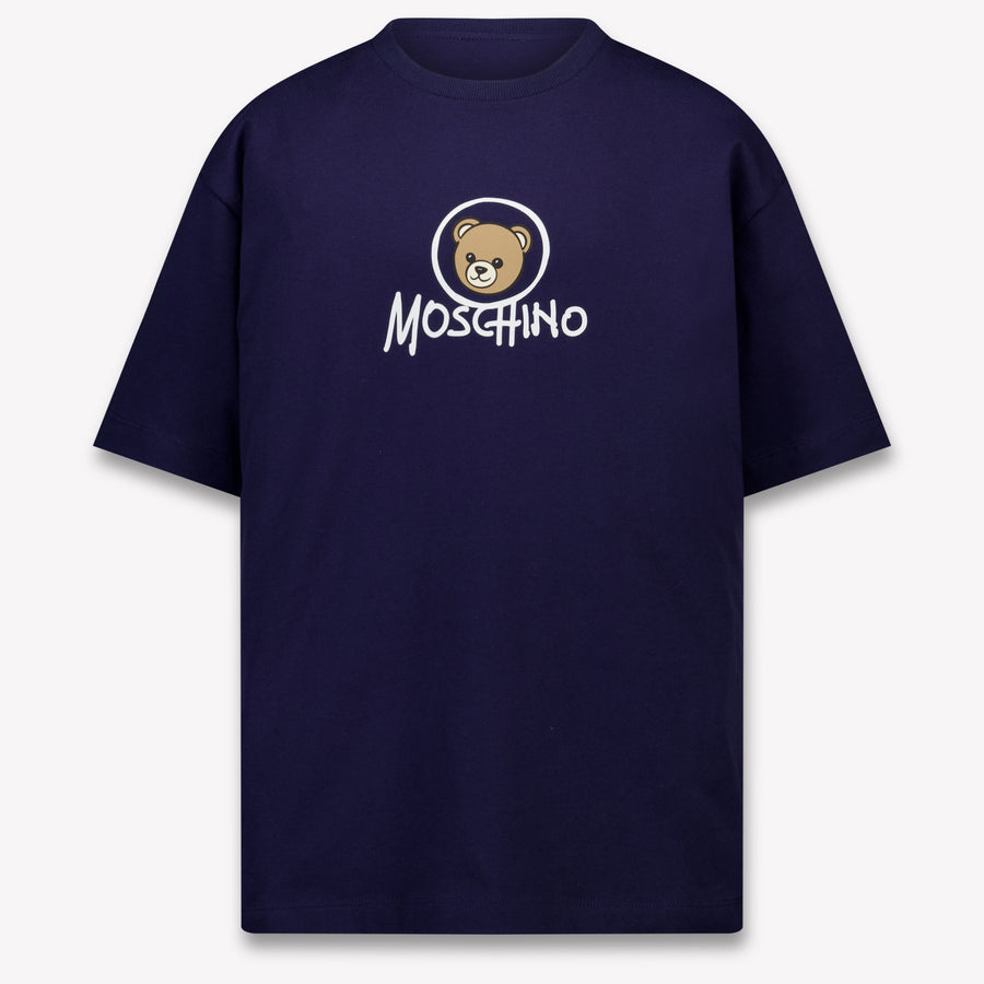 Moschino niños Chicos Camiseta adentro Navy