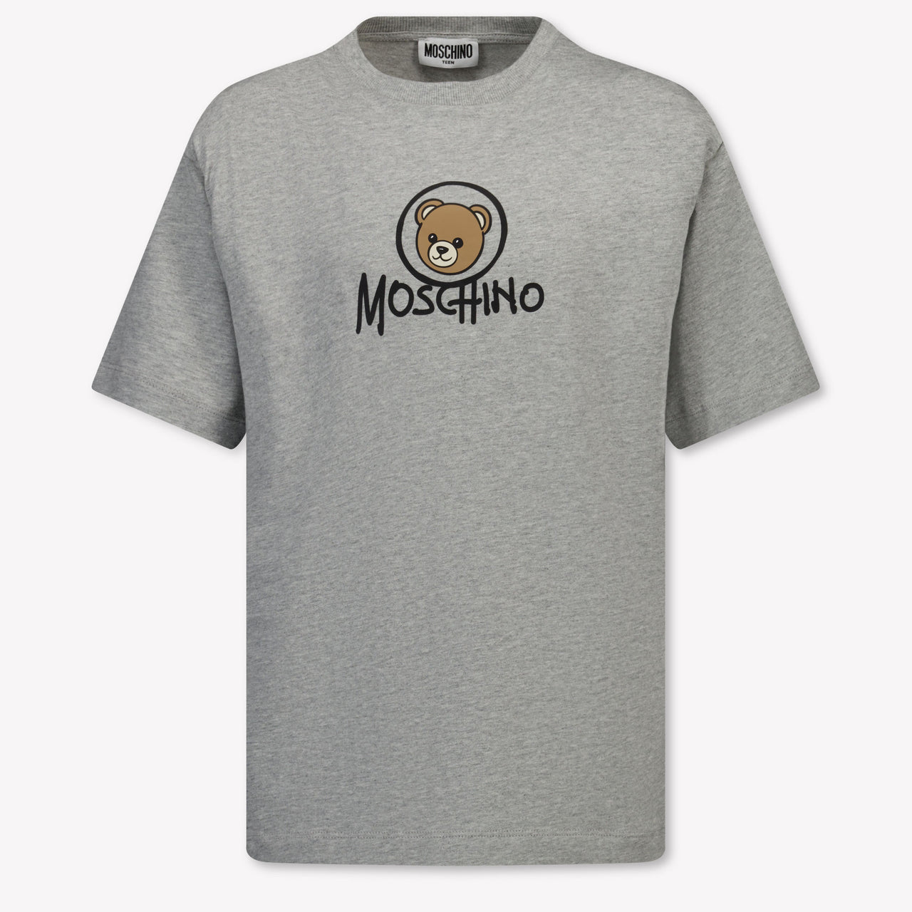 Moschino Kids Boys T-Shirt In Gray