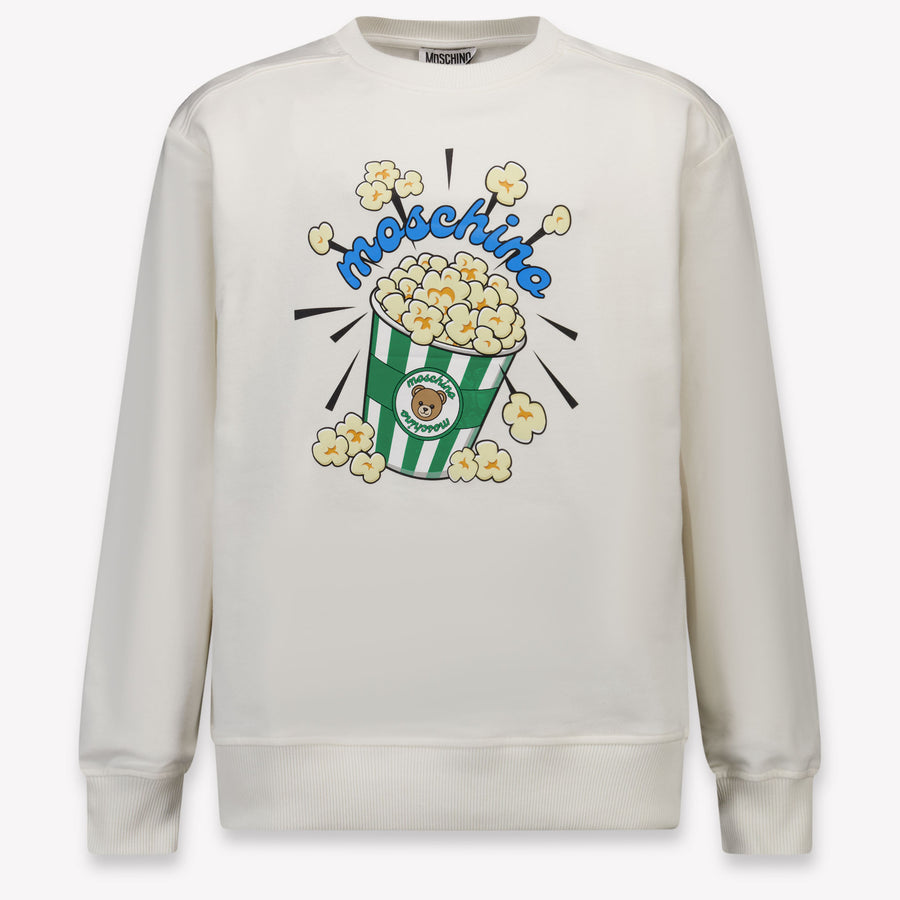 Moschino Jungen Pullover in Off-White
