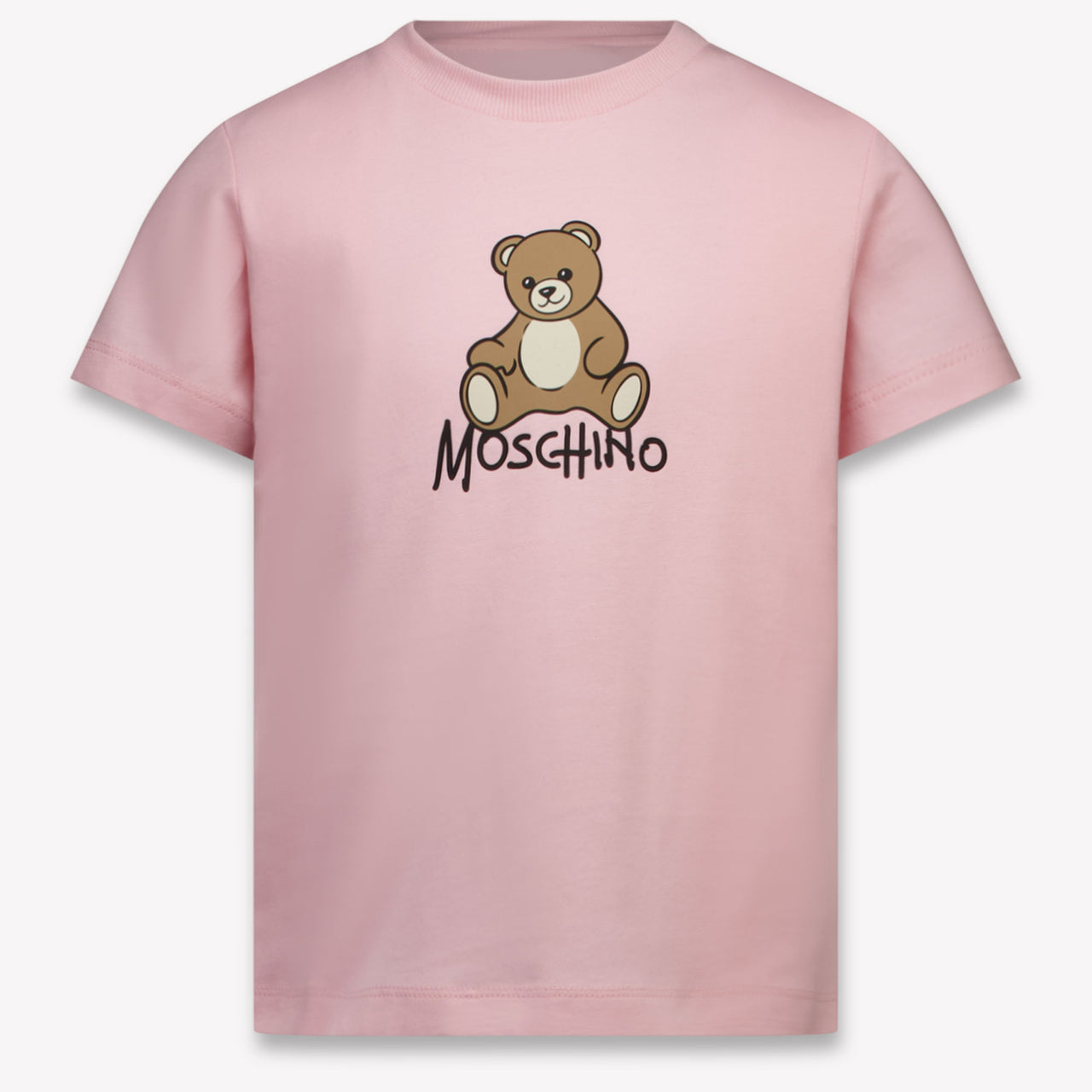 Moschino Bambini Unisex Maglietta dentro Rosa Chiaro