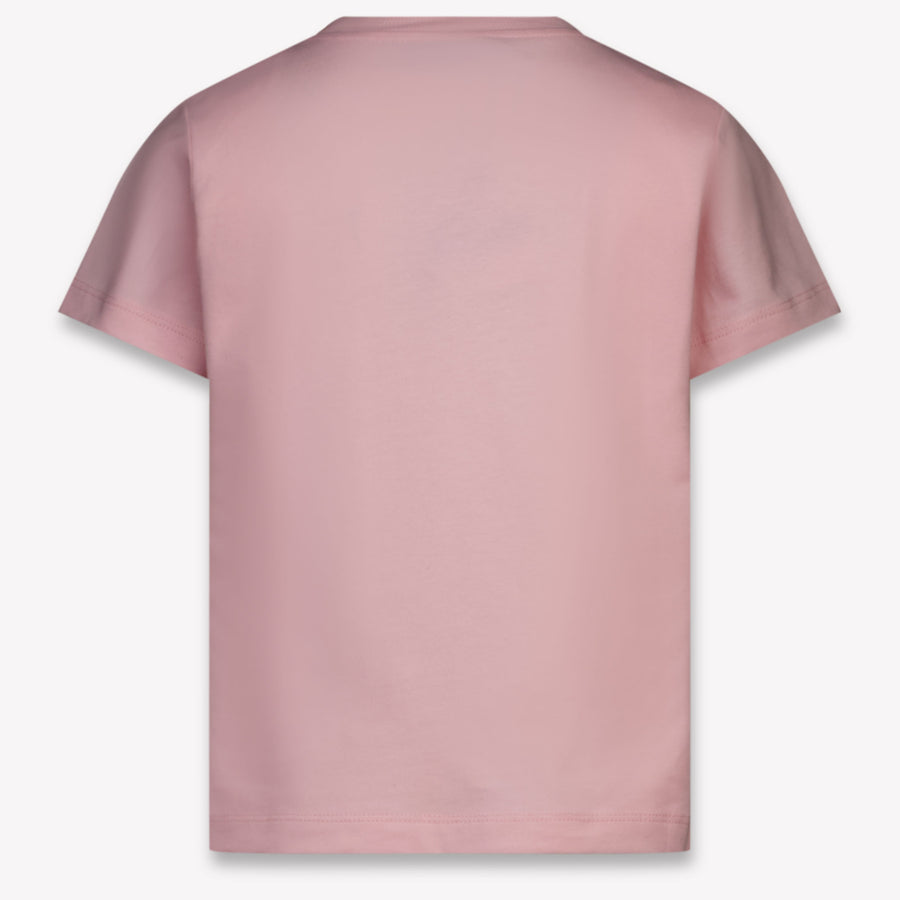 Moschino Bambini Unisex Maglietta dentro Rosa Chiaro