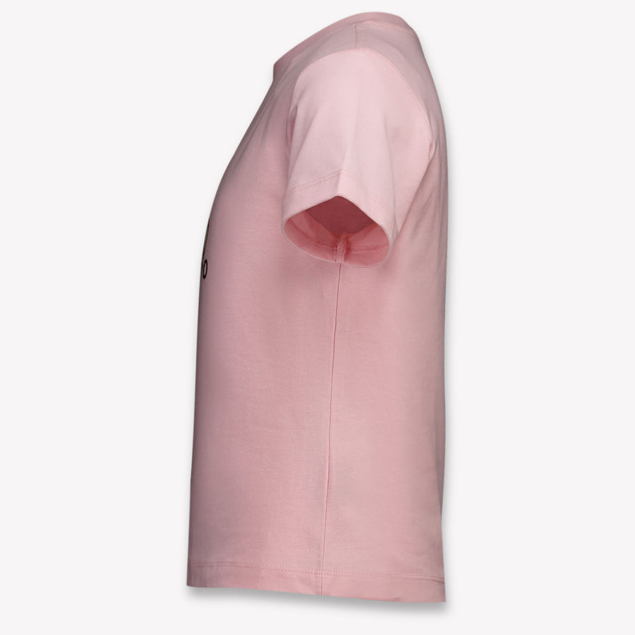 Moschino Bambini Unisex Maglietta dentro Rosa Chiaro