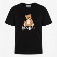 Moschino Kinder Unisex T-Shirt In Zwart