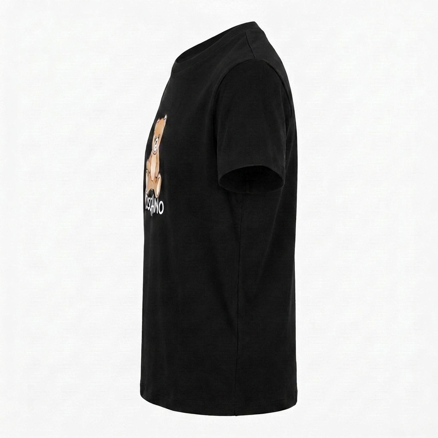 Moschino Kinder Unisex T-Shirt In Zwart