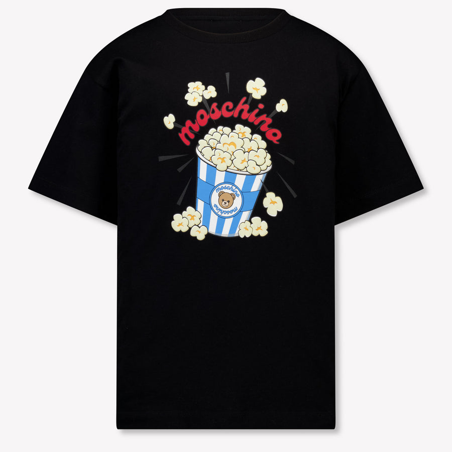 Moschino Kids Boys T-Shirt In Black