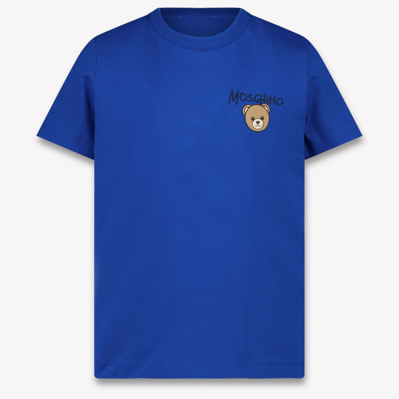 Moschino Bambini Unisex Maglietta dentro Blu Cobalto