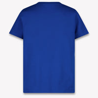 Moschino Bambini Unisex Maglietta dentro Blu Cobalto
