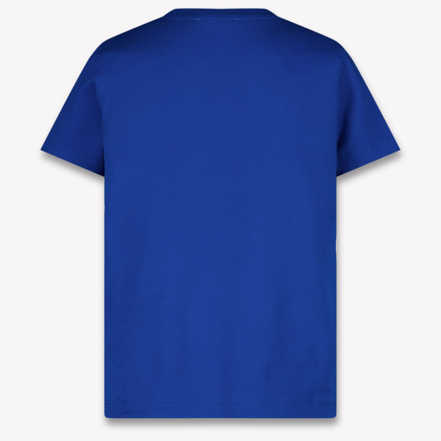 Moschino Bambini Unisex Maglietta dentro Blu Cobalto