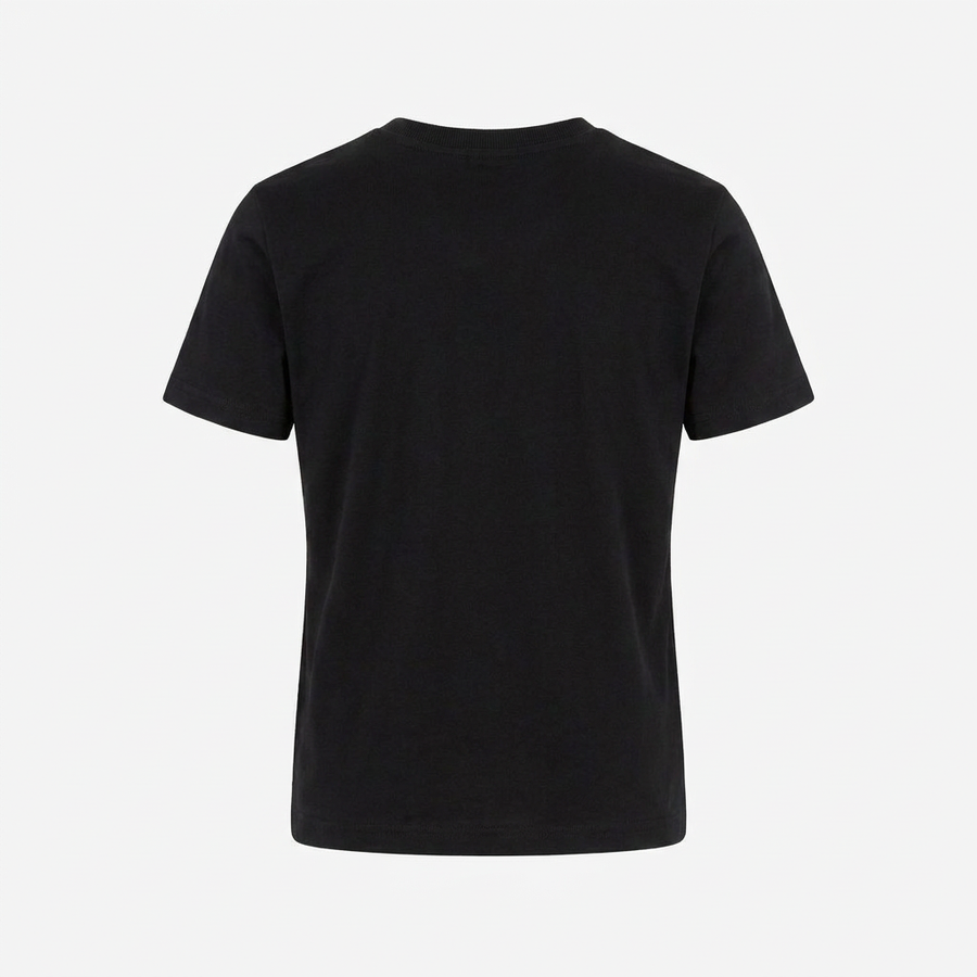 Moschino Kinder Unisex T-Shirt In Zwart