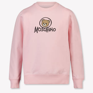 Moschino Mädchen Pullover in Hellrosa